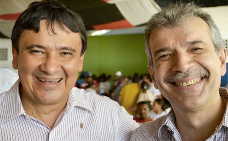 Wellington Dias e João Vicente Claudino